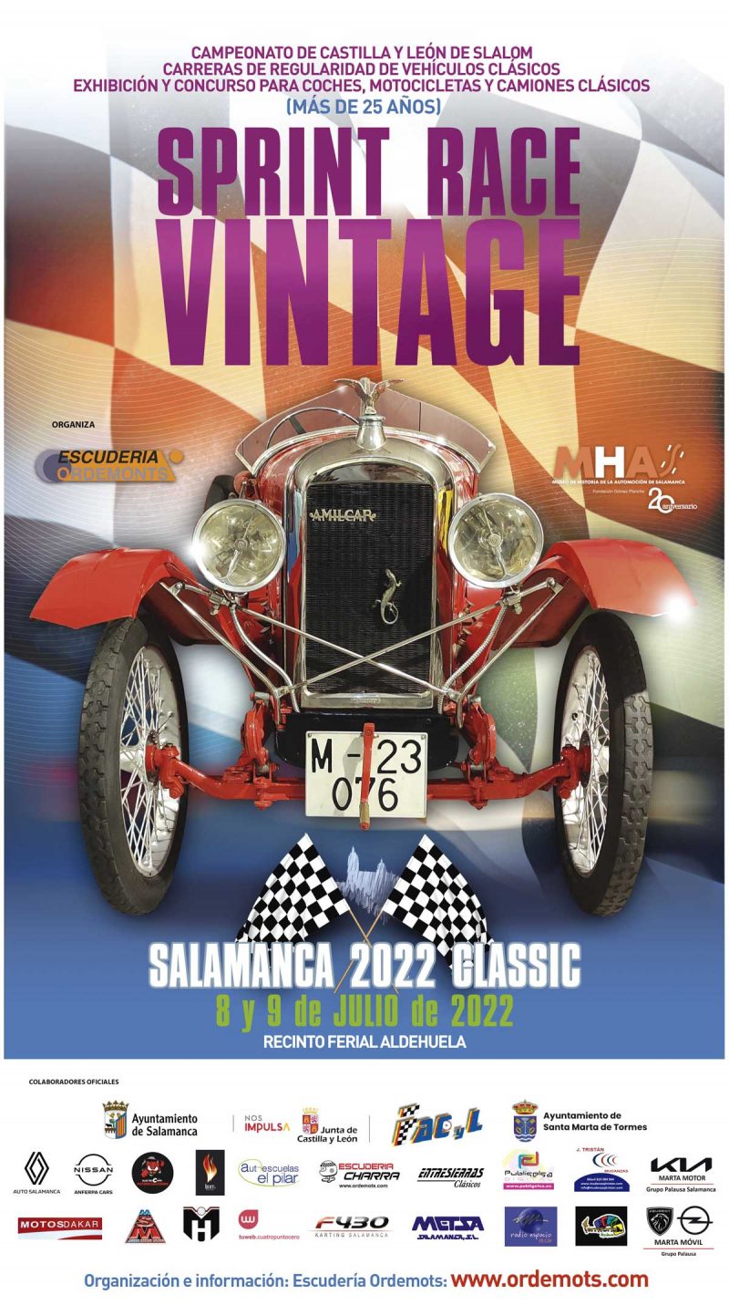 REGLAMENTOS SPRINT RACE VINTAGE SALAMANCA 22 CLASSIC